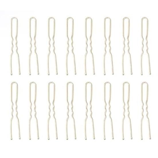 20Pcs Ballet Buns Hair Net with U-Shaped Pins Ultra-thin Invisible Breathable Stretchy Nylon Women Girls Hairbun Elastic Edge Mesh Cover