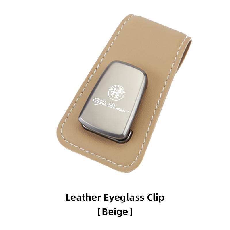 Car Sunshade Eyeglass Clip Card Storage Brace Accessories For Alfa Romeo 156 159 147 4C 8C 166 Giulia Giulietta Mito StelvioRG0
