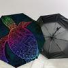 1pc Rainbow Sea Turtle Artwork Umbrella with Plastic Handle,Suitable for All Seasons Home Travel Outdoor UmbrellaDD275