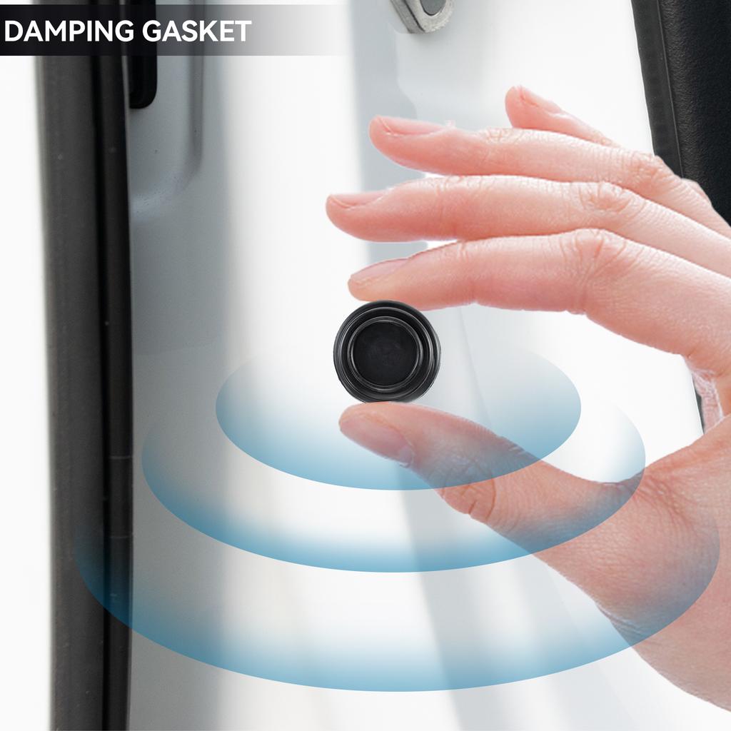 20pcs set-Car Door Anti-Collision Pad Sound Insulation W/ Shock Absorbing Gasket