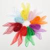 New Organza Silk Scarf Neckerchief Women Performance Scarf  Hair Scarves Foulard Hair Tie Band