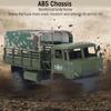 Военный грузовик на радиоуправлении 4-канальный со съемной палаткой, машина на пульте управления, военный грузовик со светом для детей старше 6 лет