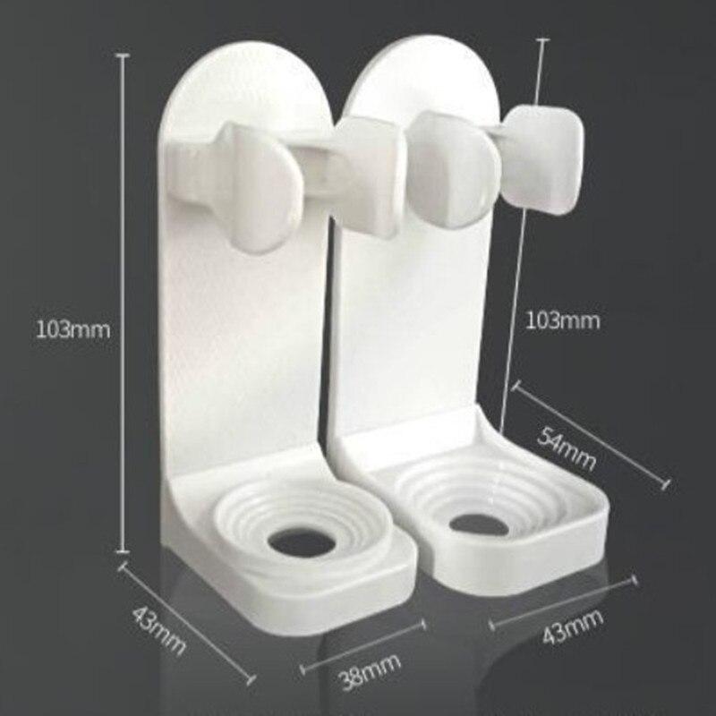 Electric Toothbrush Wall-Mounted Holder Space Saving No Punching Bathroom Accessories Toothbrush Stand Rack Organizer