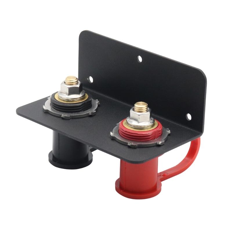 Стартовый пост для прикуривания аккумулятора для газонокосилок, квадроциклов, лодок. Стартовый набор с клеммами для прикуривания аккумулятора высокого напряжения с монтажным кронштейном и крышкой.