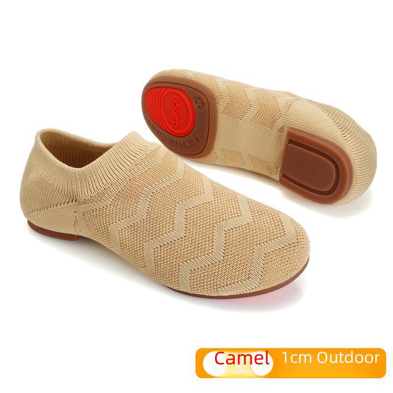 Женская мягкая подошва для балета и джазовых танцев для современных танцев, черлидинга и китайских этнических танцев