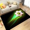 Ball Sports Themed Carpet Cartoon Soccer Floor Mat for Kids Bedroom Decor Football Large Area Rugs Home Living Room Hallway Rug