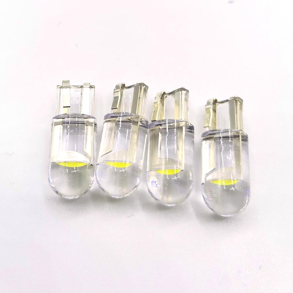4 Pcs T10 W5W LED Auto Car Bulbs 168 192 COB Turn Signal License Plate Light Parking Map Lamp 12V DC Bulbs 7