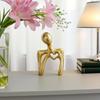 Abstract Man Statue Nordic Love Heat Gesture Man Figurine Sculpture Living Room Bedroom Office Decoration Ornament