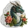 Dragon Silicone Molds Rose Flower Fondant Mold Cake Decorating Tools Cupcake Topper Candy Chocolate Gumpaste Mold