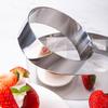 Round Cake Rings Cake Baking Mold Stainless Steels Dessert Rings Pastry Mould Dessert Baking Tool NonStick Mousse Mold