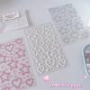 3D Star Heart Crystal Stickers Kids Diy Decoration Self Adhesive Jewelry Crafts Sparkly Rhinestone Stickers Girls Gifts