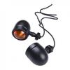 Replacement Lights Lamp Part Decor Set 2Pcs Black Motorcycle Cafe Turn Signal
