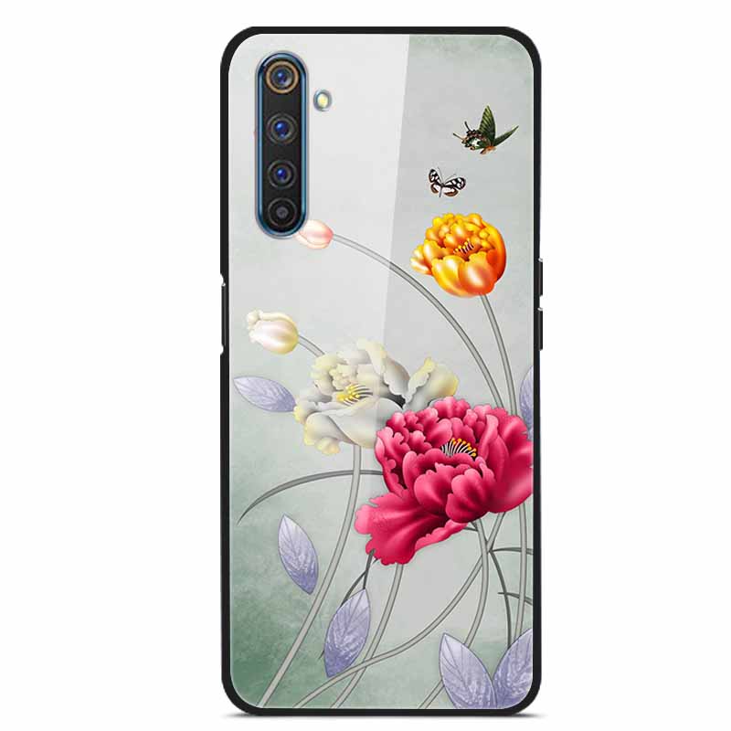 For Realme 6 Pro Tempered Glass Case for Realme 6 6S 6i Soft Bumper Hard Funda For Realme 6 Pro Phone Case Realme6 6 S 6i Cover