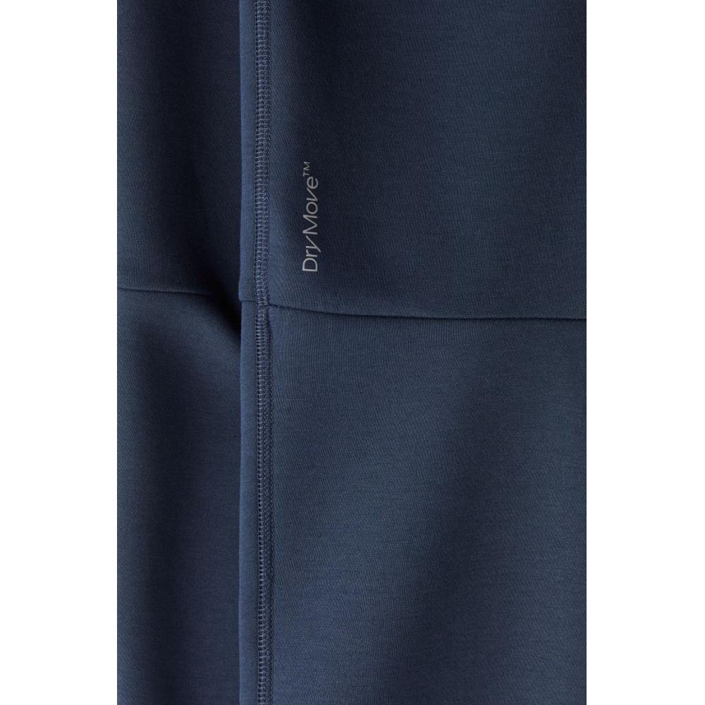 Спортивные штаны-джоггеры HM облегающие, dryMove, темно-синие