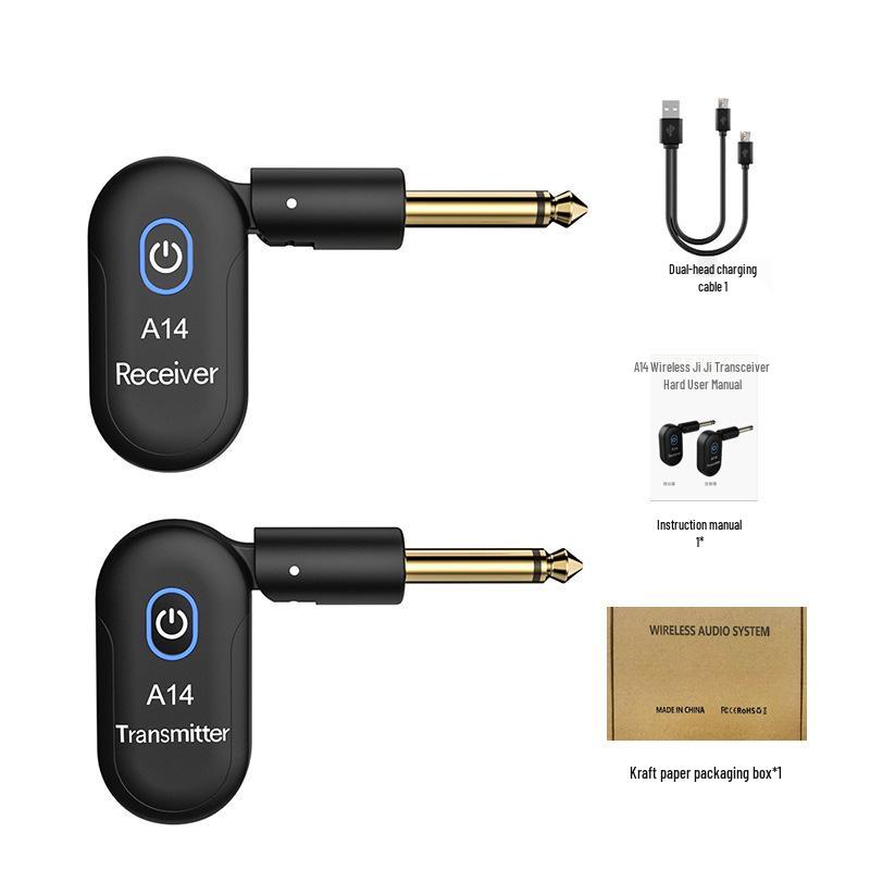 Беспроводной аудиоприемник-передатчик A8 A9 для акустической гитары