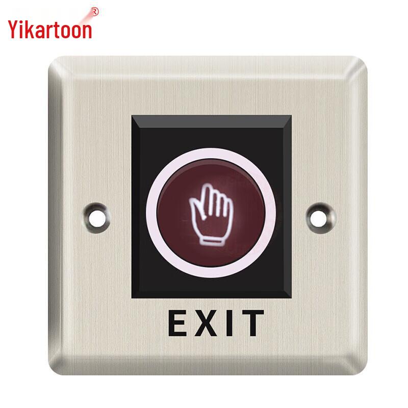 Yikatong HK02 Инфракрасная кнопка выхода для контроля доступа Штепсель CN (адаптер в комплекте)