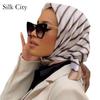 High-quality Luxurious Silk Scarves Headband Scarfs Neck Scarf For Women Chain Silk Scarf Women's Decorative Shawl