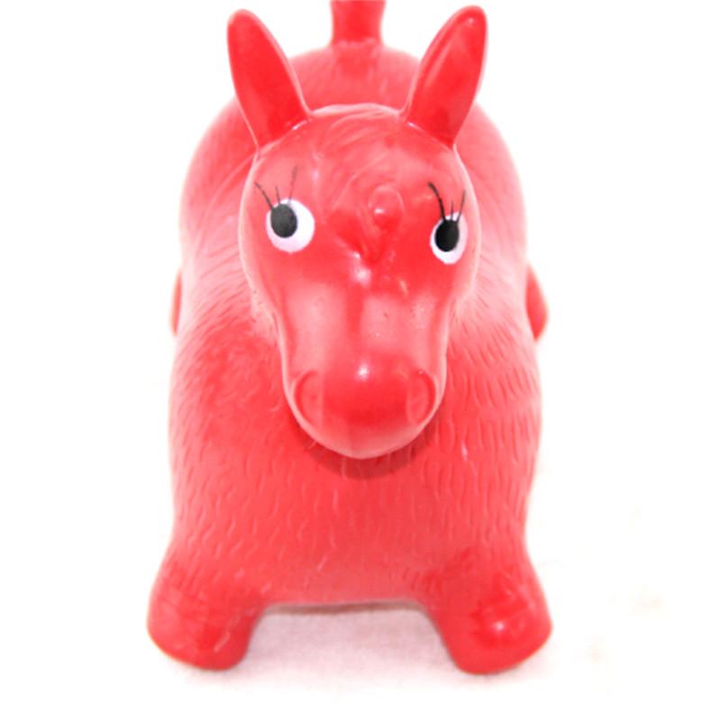 Творческий детский рождественский подарок, надувные игрушки, прыгающие лошади, детские спортивные игрушки