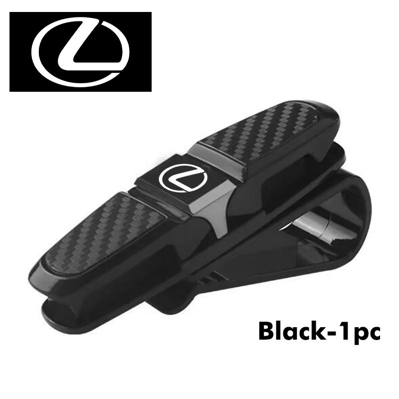 For Lexus Multifunctional Car Sun Visor Glasses Holder Sunglasses Clip Accessories CT ES GS NX IS250 RX350 IS200 LX570 UX250hKP2