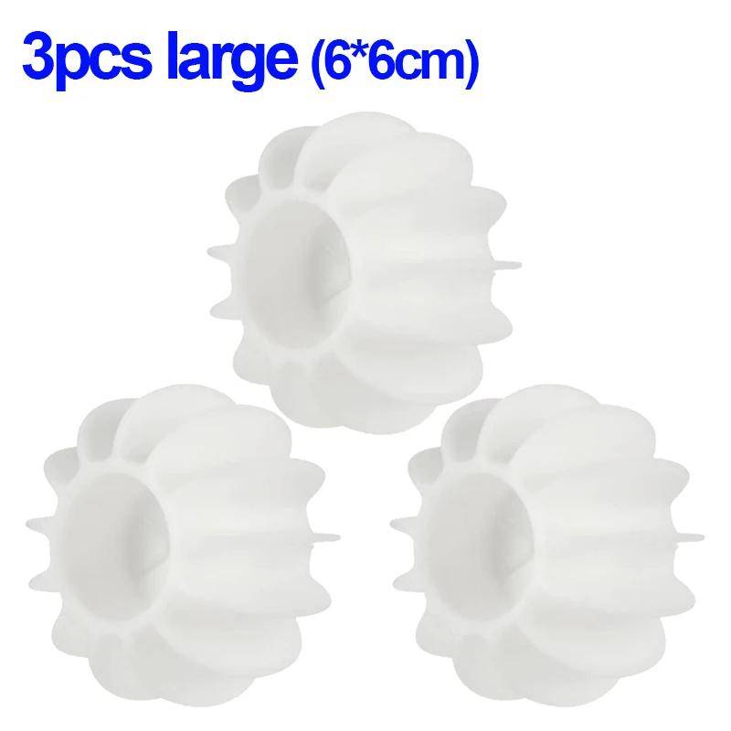 Большие силиконовые волшебные шарики для стирки, многоразовые, против наматывания, для стиральной машины, шарики для глубокой очистки одежды, мягкие шарики для стирки