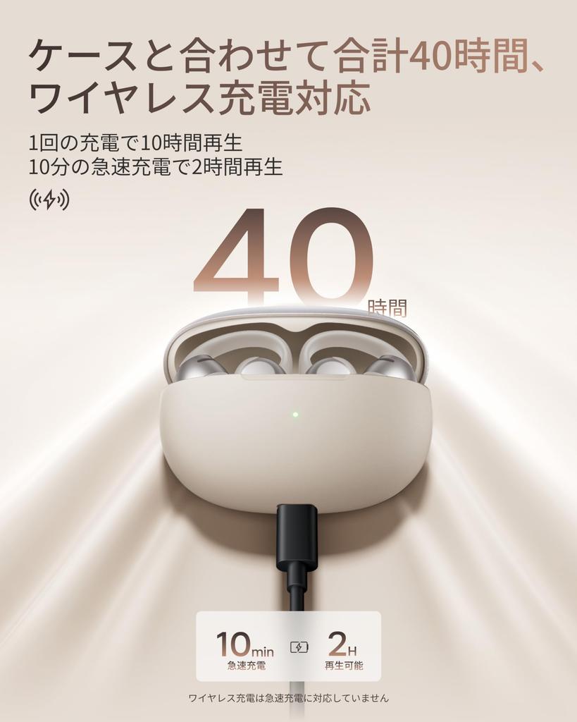 Shokz OpenDots ONE Ear Cuff Wireless Earphones with Dolby 40 Hours of Sound Leakage Suppression VGP 2025 Gold Award Bluetooth Multipoint IP54