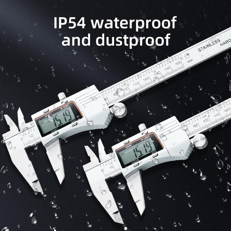 Новый портативный цифровой пахометр профессиональный металлический калибр нониус деревообрабатывающий измерительный инструмент электронная линейка
