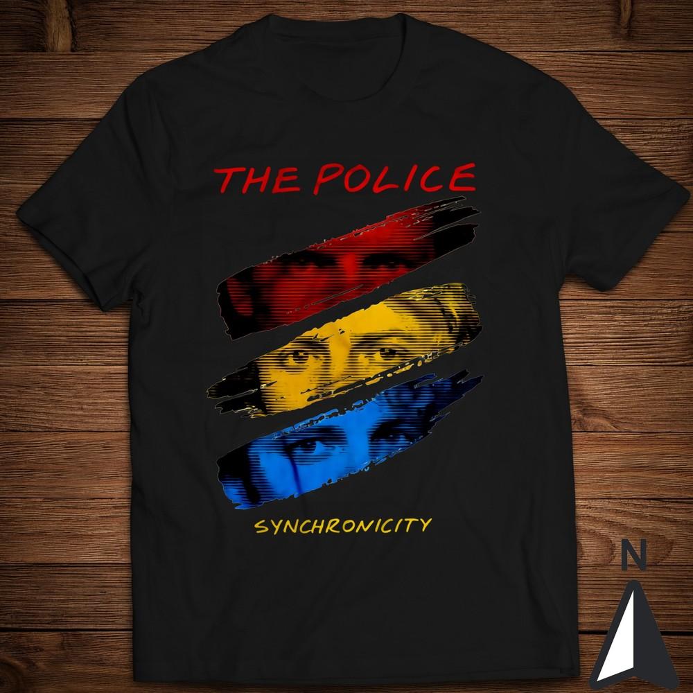 Synchronicity T-Shirt The police Rock Band Every Breath You Take King of Pain