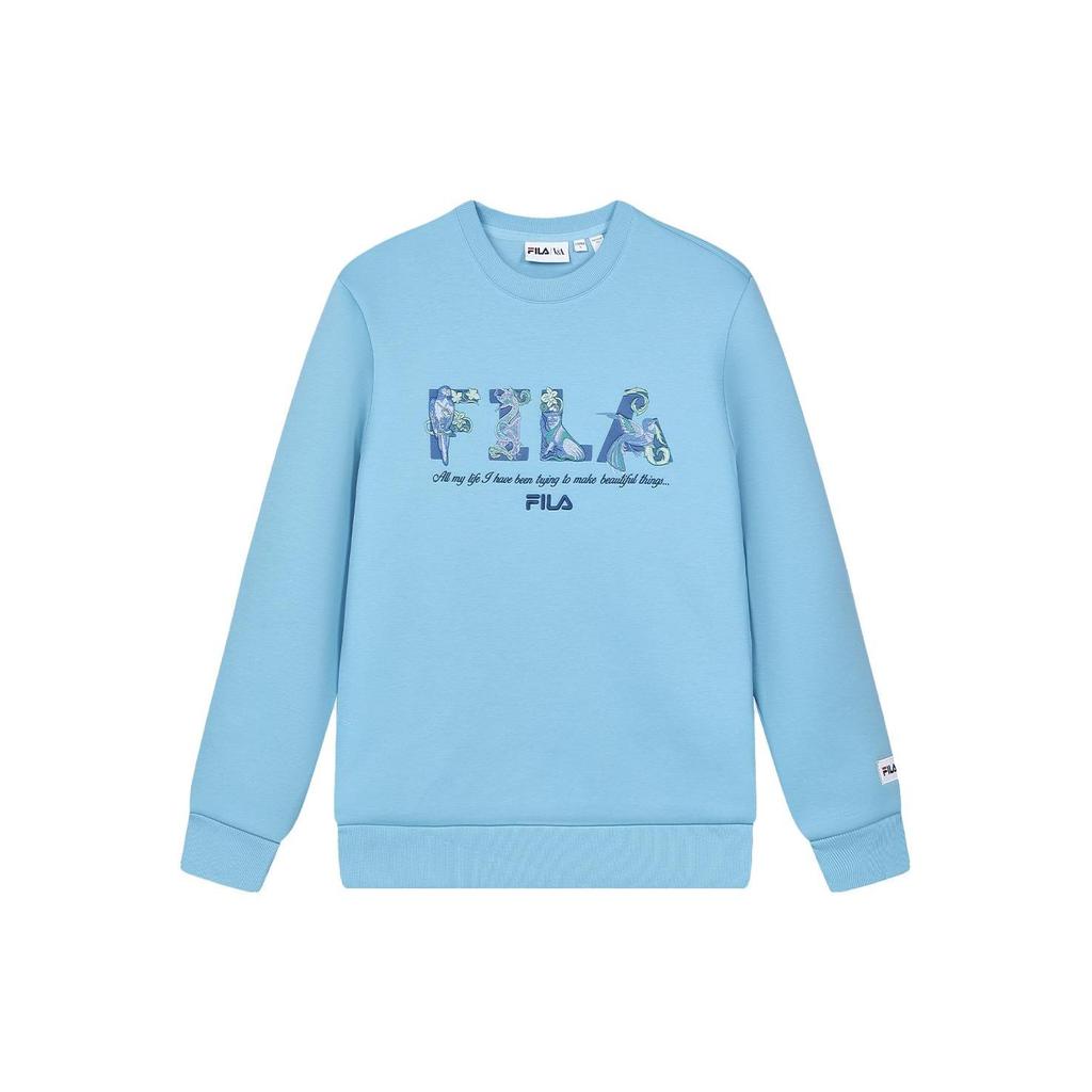 FILA x V&A LIANMINGKUAN Sweatshirt Men's Ring Focus Blue F11M418201F-BU