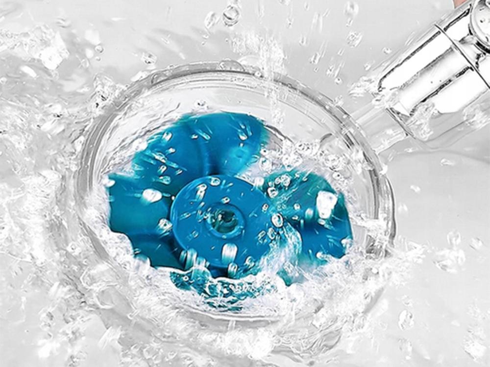 Shower Head with Turbine (100) Gab_A