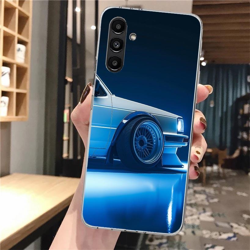 Крутой чехол для телефона MK4 MK5 Golf Car Soft для Samsung Galaxy A17 A16 A26 A36 A56 A15 A14 A13 A55 A54 A53 A35 A34 A33 A25 A24 A23 A05