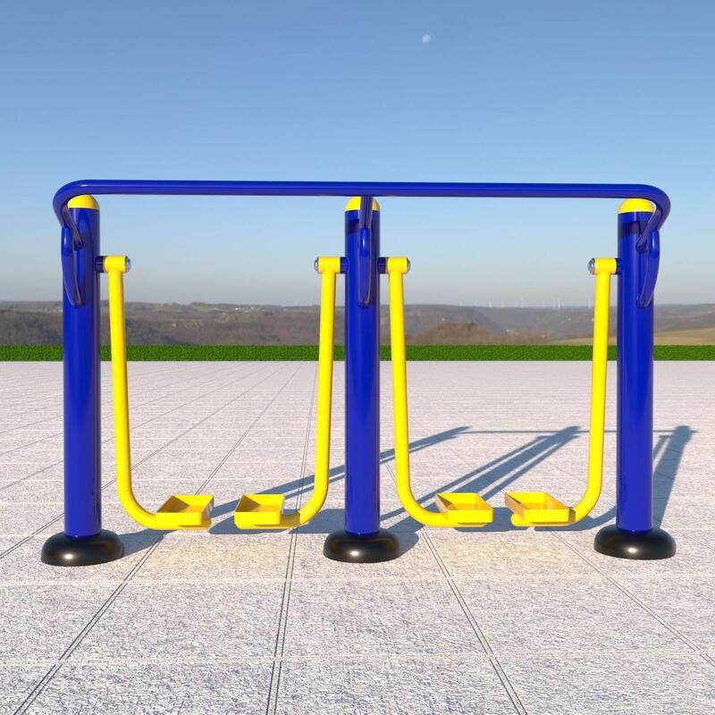 Outdoor Seated Forward Bend Machine