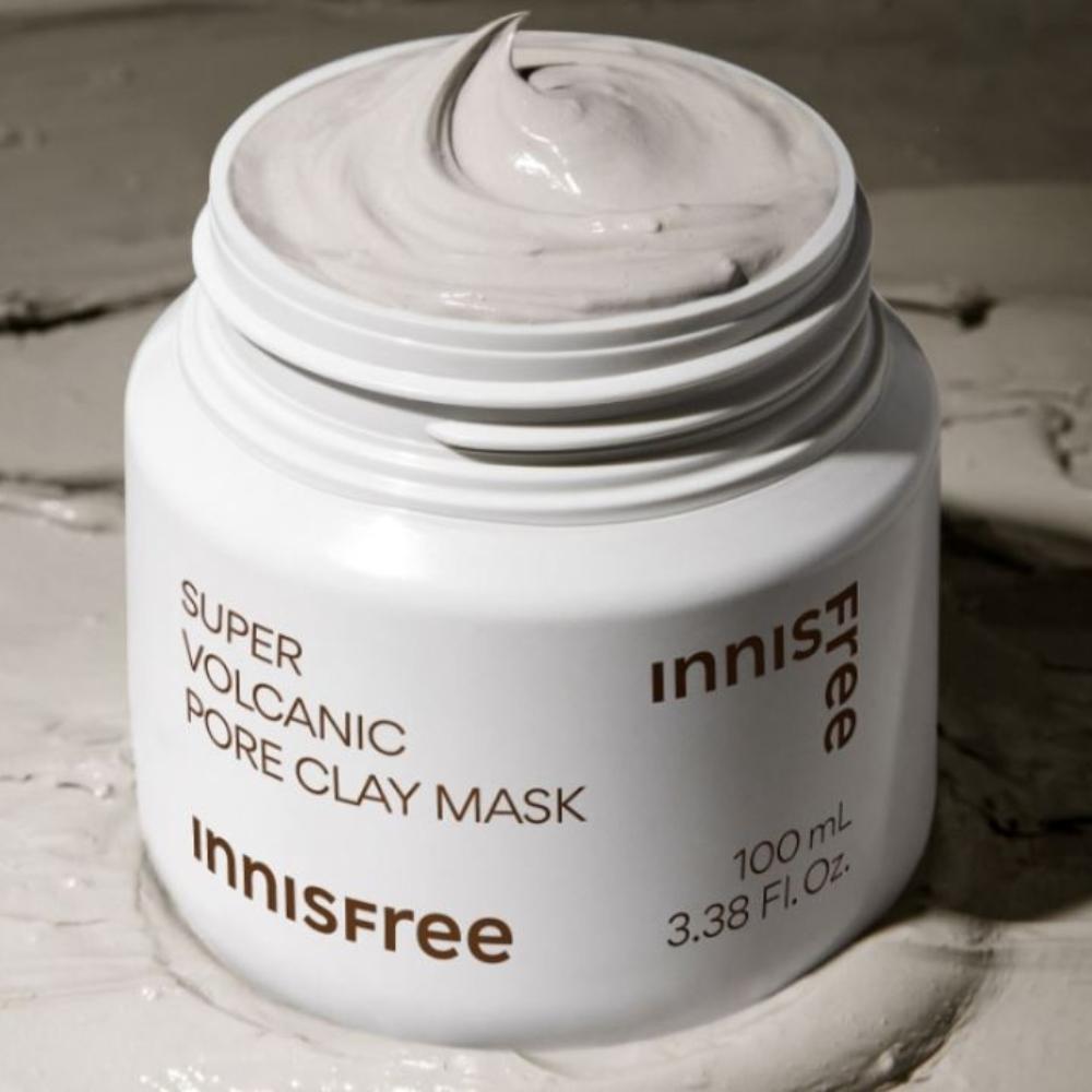Innisfree Супер вулканическая маска для пор с глиной 100 мл