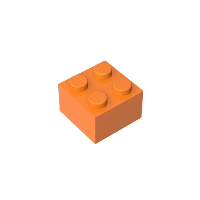 50 шт./лот Детали MOC 3003 Кирпич 2x2 Совместимые Фигурки Кирпичи DIY Сборка Строительные Блоки Частицы Детская Головоломка Развивающие Игрушки Подарок