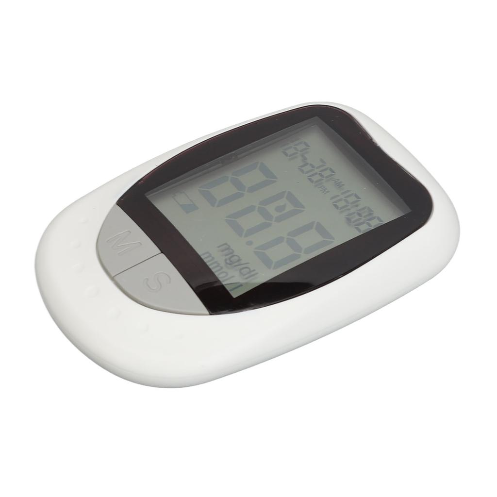 Комплект для измерения уровня глюкозы в крови Профессиональный портативный глюкометр с устройством для прокалывания для