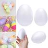 10 Pcs 8/9/10Cm Modelling Polystyrene Styrofoam Foam Egg Ball For Diy Valentine'S Day Or Easter Day Decoration Diy White Craft