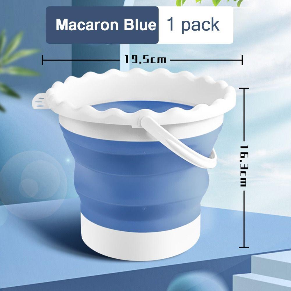 Portable Paint Brush Washing Bucket Silicone Paint Brush Washer Wash Pen Bucket Students