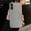 Тонкий Металлический Магнитный Чехол Для Magsafe Для iPhone 16 15 14 13 Pro Max Защита Камеры Беспроводная Зарядка Ударопрочный PC Чехол