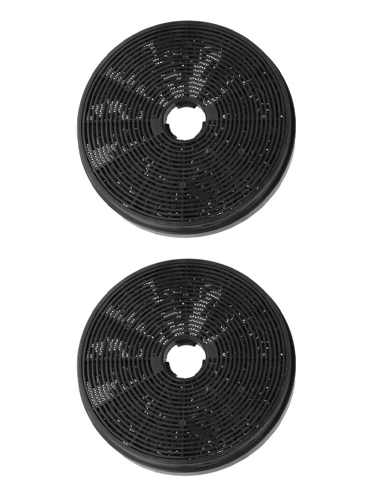 2 ШТ. Кухонные бытовые фильтры с активированным углем для вытяжки 175 мм*175 мм*35 мм Фильтр с активированным углем для вытяжки