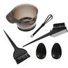 BTtime Hair Color Tool Set with Hair Dye Hair Dye and Ear Convenient for Home Professional Hair and DIY Hair Dyeing 5-Piece Brush, Bowl, Cup, Caps,
