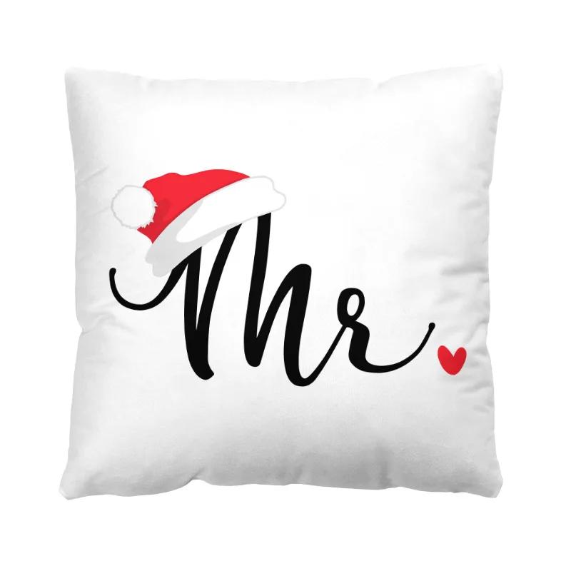 Рождественский декор для дома, наволочка для подушки 40/45/50/60 см, диван, офис, сиденье, автомобиль, подушка для спальни, общежития