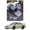 Hot Wheels Car Culture Slide Street Nissan 240SX игрушечный мини-автомобиль для детей от 3 лет и старше, серебристый HKC83 (S14)