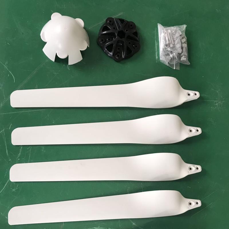 580mm High Strength Nylon Fiber Windmill Accessories DIY 1000W 2000W Wind Generator Wind Turbines 1/3/5 White Blades For Home