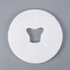 100Pcs Disposable Face Cradle Covers Massage Face Rest Covers Breathable Bed Hole Pad for Salons Headrest Spas Clinics Massage Tables Chairs