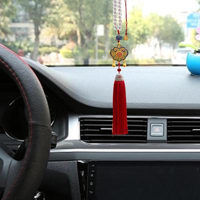 Подвеска для автомобильного зеркала заднего вида с китайским символом удачи