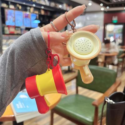 Креативный брелок-изменитель голоса: Шуточный Динамик со Снятием Стресса и Забавным Записывающим Рожком