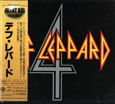 CD DEF LEPPARD - Def Leppard 4 PHCR310104 Mercury 1991 Япония Рок Б/У