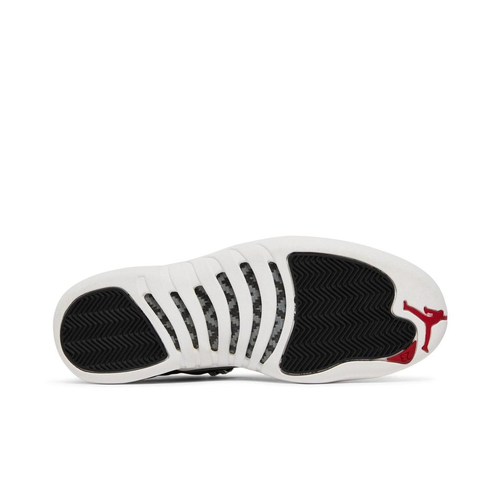 Air Jordan 12 Retro 'Playoff' 2012 (Unisex) black / varsity red-white Vintage Basketball Shoes 130690 001