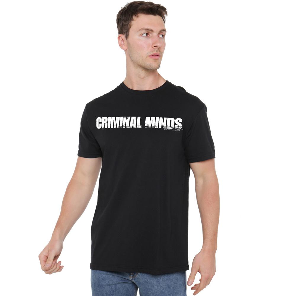 Criminal Minds Mens Logo T-Shirt