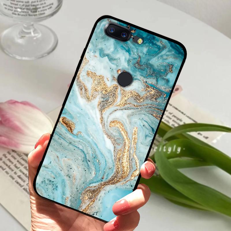 For OnePlus 5T Case 5 T Soft Silicone Cool Animal TPU Black Covers For One Plus 5T A5010 Bumper Color Printing Protective Shell