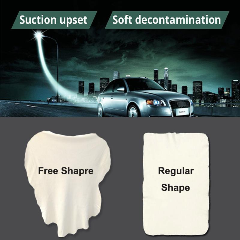 40x70CM Natural Deerskin Leather Clean Cloth Car Home Washing Care Quick Dry Cleaning Towel Super Absorbent Glass Drying Rags